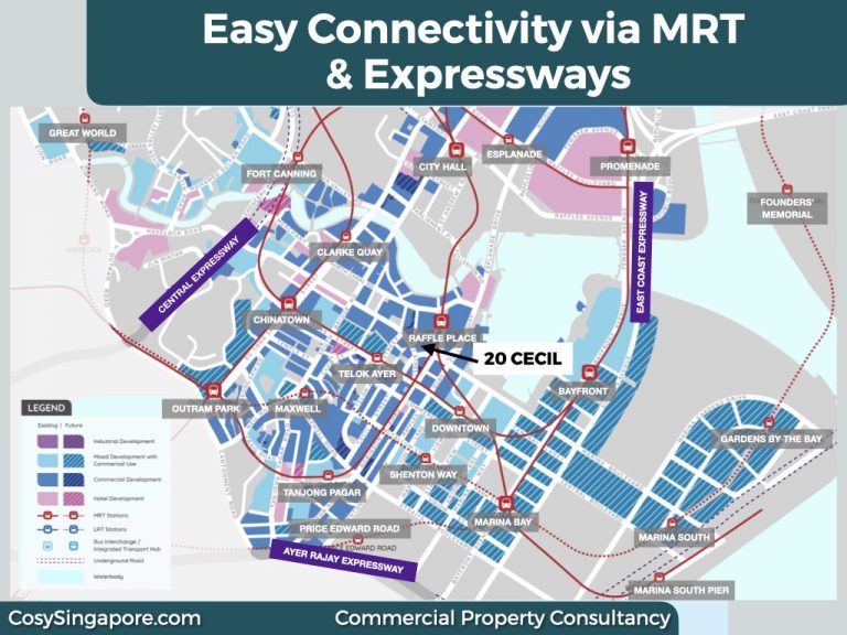 URA Master Plan for Downtown Singapore 61008123