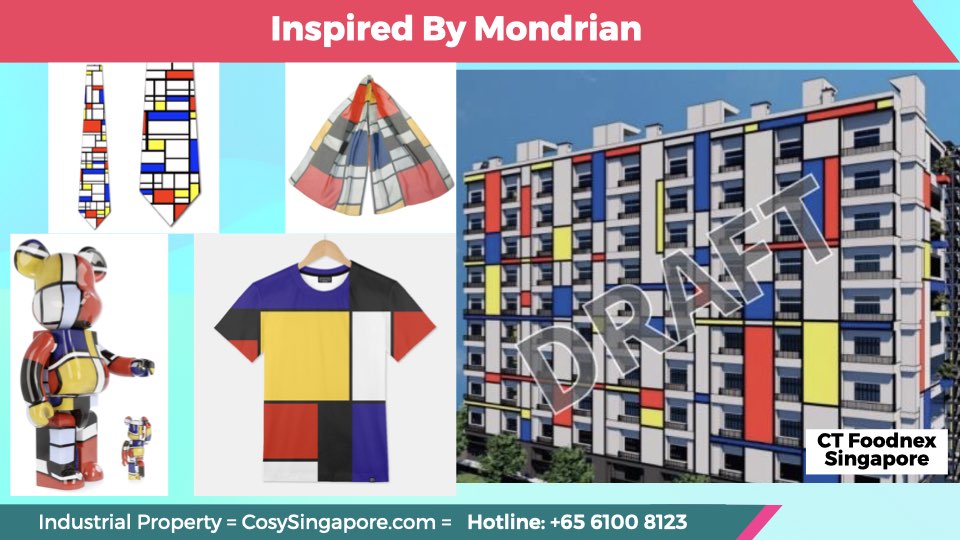 CT Foodnex Piet Mondrian Inspired
